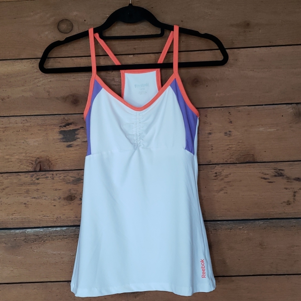 Reebok Athletic Running Fitness Top Size Small